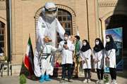 آیین رونمایی از عروسک نماد مدافعان سلامت در کرمانشاه