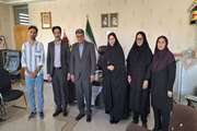 سرپرست کانون کرمانشاه با فرماندار کنگاور دیدار کرد