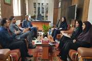 نشست مدیرکل کانون کرمانشاه با مسئولان جهاد دانشگاهی استان