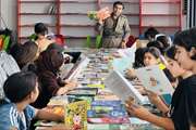 کانون ثلاث باباجانی در مرکز برای کودکان کاروان کتاب راه انداخت