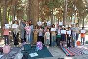 مرکز شماره ۱ کانون اسلام‌آباد غرب برنامه‌های خود را به طبیعت برد