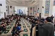 کانون سرپل‌ذهاب تجمع کودکان عاشورایی را در حرم احمد ابن اسحاق برگزار کرد