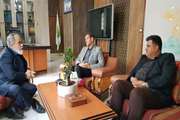 دیدار مشاور فرهنگی استاندار با مدیرکل کانون کرمانشاه