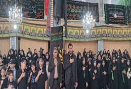 چهارمین آیین «تجمع کودکان عاشورایی» در کنگاور برگزار شد