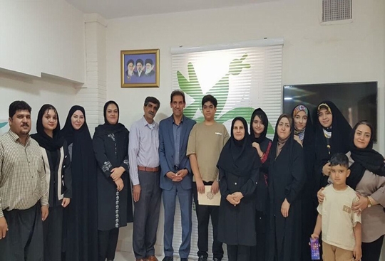 نشست اعضای باشگاه قاف با مدیرکل کانون کرمانشاه برگزار شد