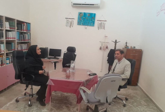 مدیرکل کانون کرمانشاه از مرکز گیلانغرب بازدید کرد