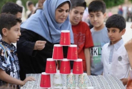 اجرای برنامه «بازی، شادی و خلاقیت» در مرکز شماره ۵ کانون کرمانشاه